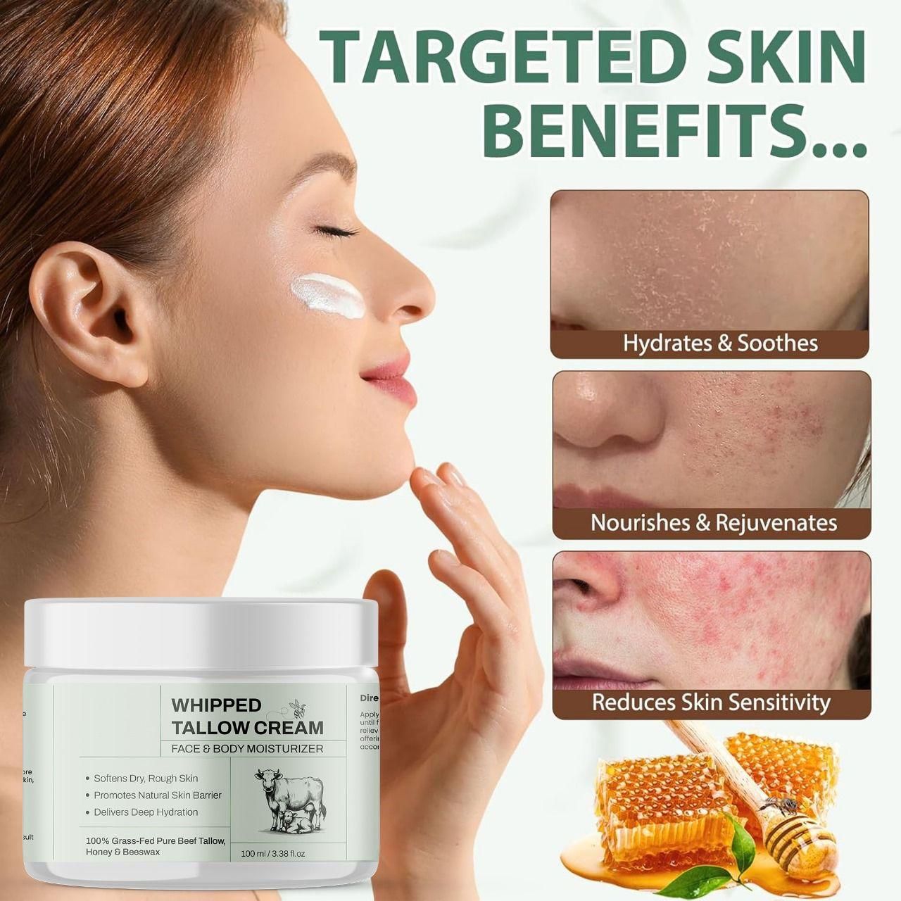 Deep Moisturization for Dry Skin
Provides intense hydration that makes your skin soft, smooth, and protected from dryness all day long.