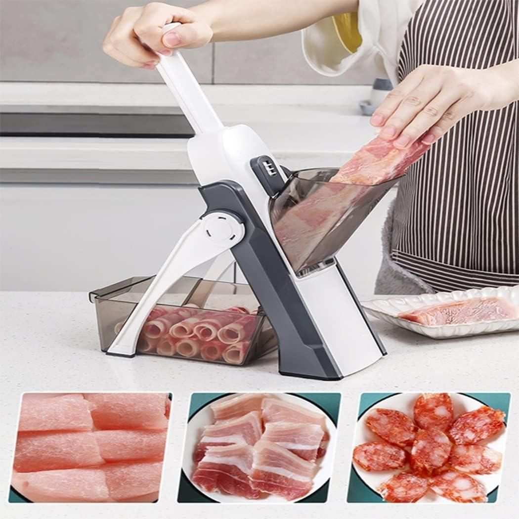 Adjustable Vegetable Slicer – Perfect for Meal Prep!

Make slicing vegetables faster, safer, and more precise with this adjustable mandoline slicer. Ideal for meal prep, salads, and garnishing – save time and effort in your kitchen!